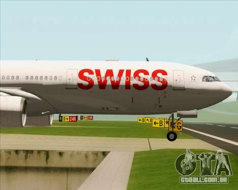 Airbus A330-300X Swiss International Air Lines para GTA San Andreas