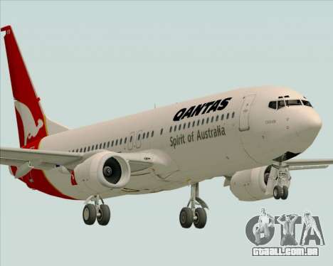 Boeing 737-838 Qantas (Old Colors) para GTA San Andreas