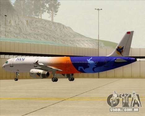 Airbus A321-200 Myanmar Airways International para GTA San Andreas