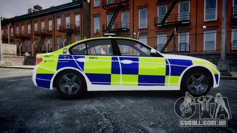 BMW 335i 2013 Central Motorway Police [ELS] para GTA 4