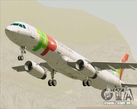 Airbus A321-200 TAP Portugal para GTA San Andreas