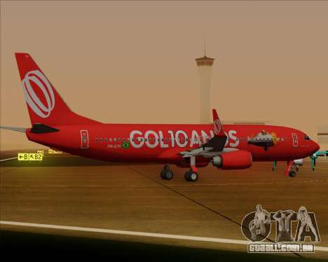 O Boeing 737-800 da Gol Transportes Aéreos para GTA San Andreas