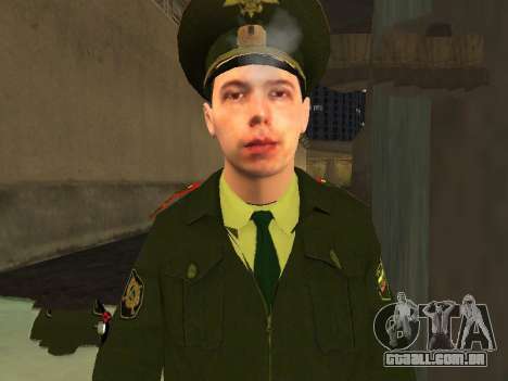 O Tenente Sokolov para GTA San Andreas