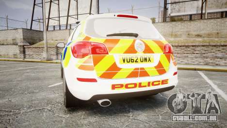 Vauxhall Astra Estate Metropolitan Police [ELS] para GTA 4