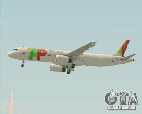 Airbus A321-200 TAP Portugal para GTA San Andreas