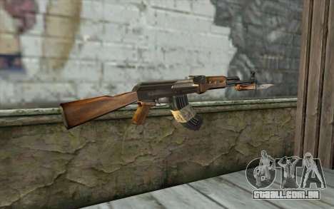 AK47 from Firearms v1 para GTA San Andreas