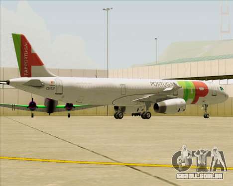 Airbus A321-200 TAP Portugal para GTA San Andreas