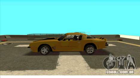 Chevrolet Camaro Z28 Bumblebee para GTA San Andreas