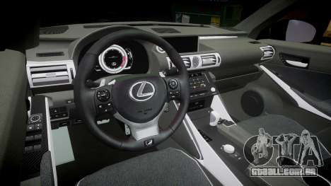 Lexus IS 350 F-Sport para GTA 4