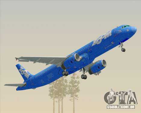 Airbus A321-200 Zoom Airlines para GTA San Andreas