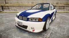 Ubermacht Sentinel GTR Most Wanted style para GTA 4