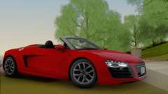 Audi R8 V10 Spyder 2014 para GTA San Andreas