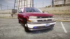 Chevrolet Suburban Undercover 2003 Black Rims para GTA 4