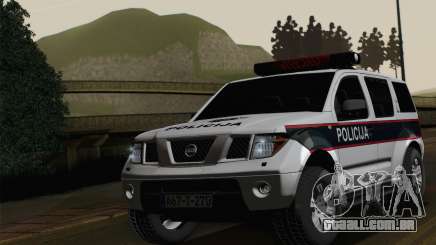 Nissan Pathfinder Policija para GTA San Andreas