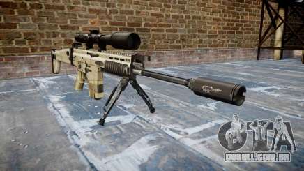 Rifle Mk 17 SCAR-H bipé para GTA 4