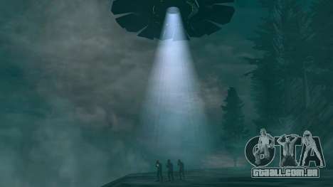 UFO sobre San Andreas para GTA San Andreas
