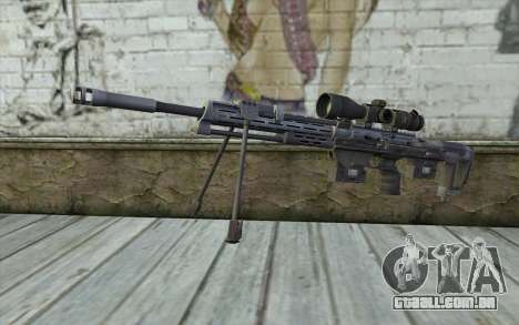 Sniper Rifle from Sniper Ghost Warrior para GTA San Andreas