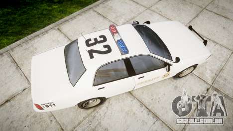 GTA V Vapid Police Cruiser Rotor [ELS] para GTA 4