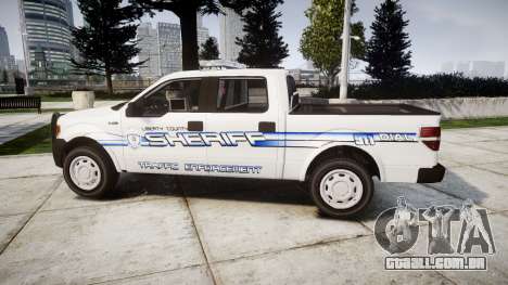 Ford F-150 [ELS] Liberty County Sheriff para GTA 4