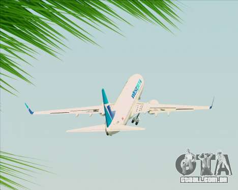 Boeing 737-800 WestJet Airlines para GTA San Andreas