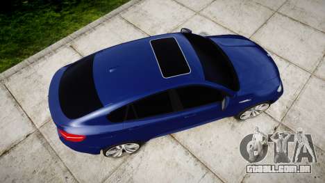BMW X6M rims1 para GTA 4