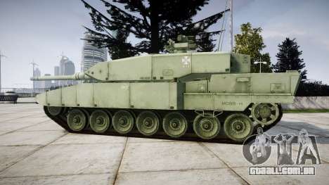 Leopard 2A7 EU Green para GTA 4