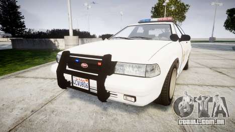 GTA V Vapid Police Cruiser Rotor [ELS] para GTA 4