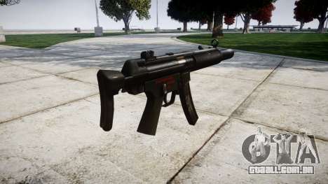 Alemão submetralhadora HK MP5SD3 para GTA 4