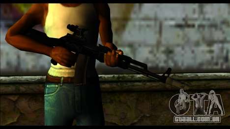 AK-101 ACOG para GTA San Andreas