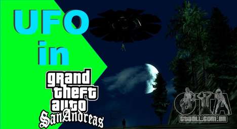 UFO sobre San Andreas para GTA San Andreas