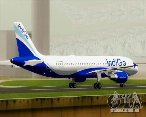 Airbus A320-200 IndiGo para GTA San Andreas