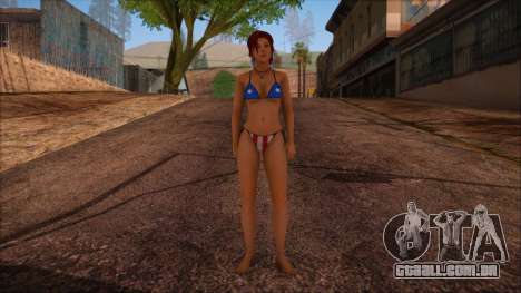 Modern Woman Skin 1 v2 para GTA San Andreas