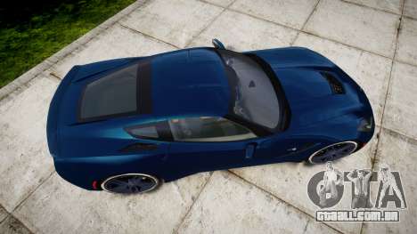 Chevrolet Corvette C7 Stingray 2014 v2.0 TirePi1 para GTA 4