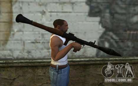 New Rocket Launcher para GTA San Andreas