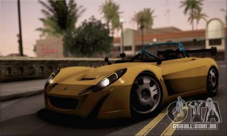 Lotus 2 Eleven (211) para GTA San Andreas