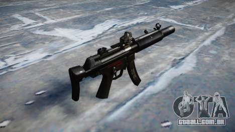 Arma MP5SD DRS CS b-alvo para GTA 4