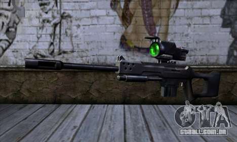Sniper rifle (C&C Renegade) para GTA San Andreas