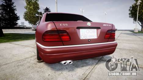 Mercedes-Benz W210 E55 2000 AMG Vossen VVS CV3 para GTA 4