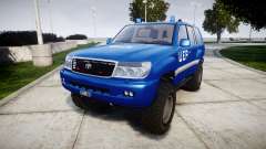 Toyota Land Cruiser 100 UEP blue [ELS] para GTA 4