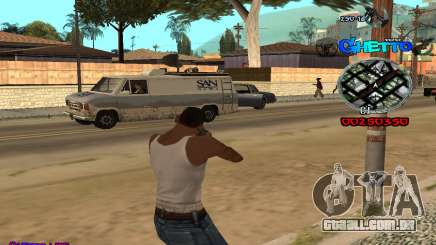 C-HUD Ghetto Life para GTA San Andreas