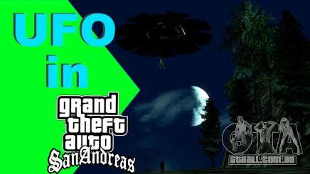 UFO sobre San Andreas para GTA San Andreas