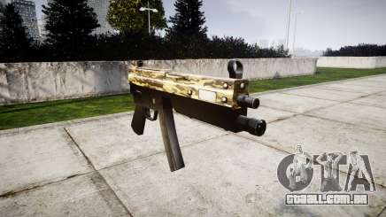 Submetralhadora MP5 Deserto para GTA 4