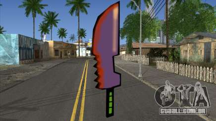Cartoon espada para GTA San Andreas