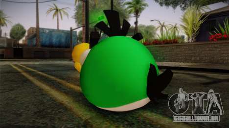 Green Bird from Angry Birds para GTA San Andreas