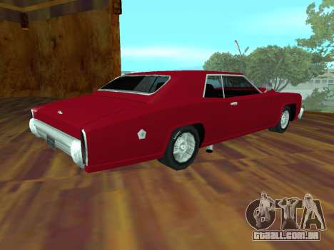 Buccaneer Turbo para GTA San Andreas