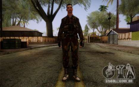 Soldier Skin 1 para GTA San Andreas