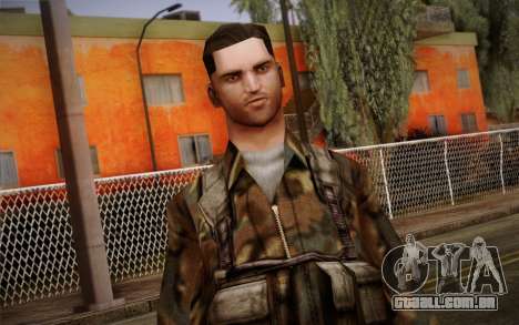 Soldier Skin 1 para GTA San Andreas