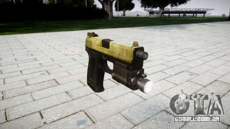Pistola HK USP 45 azeite para GTA 4