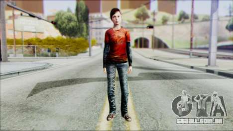 Ellie from The Last Of Us v1 para GTA San Andreas