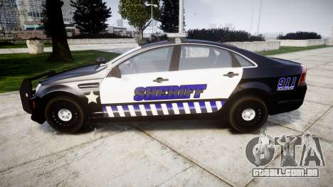 Chevrolet Caprice 2012 Sheriff [ELS] v1.1 para GTA 4